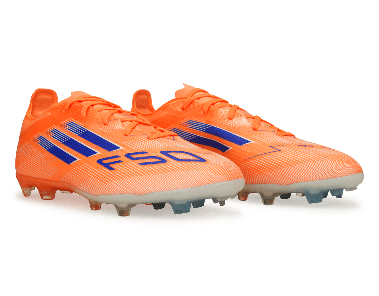 adidas Kids F50 Elite FG Orange/Lucid Blue
