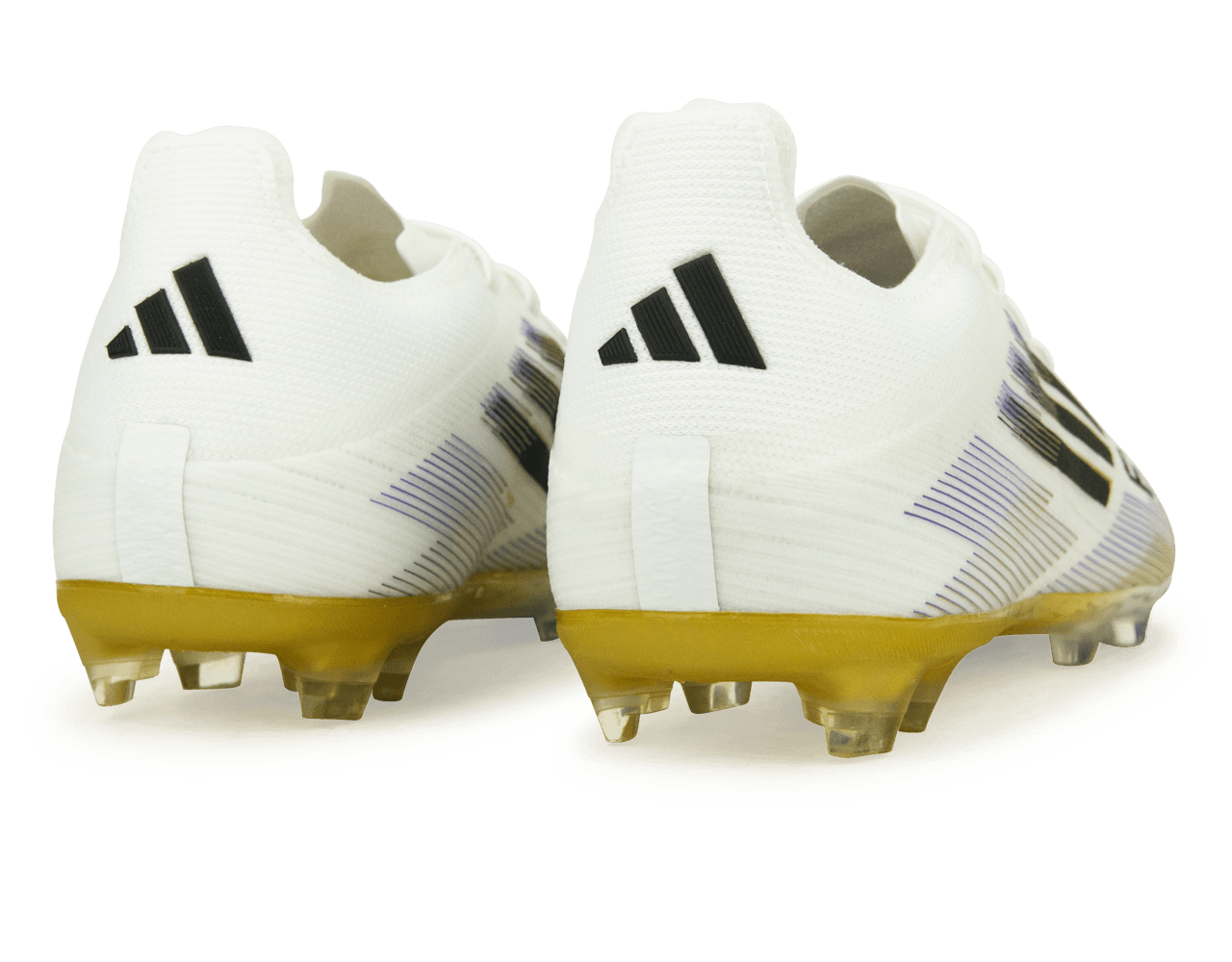 adidas Kids F50 Elite FG White/Black/Gold