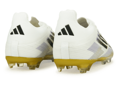 adidas Kids F50 Elite FG White/Black/Gold