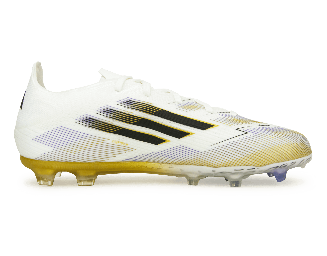 adidas Kids F50 Elite FG White/Black/Gold