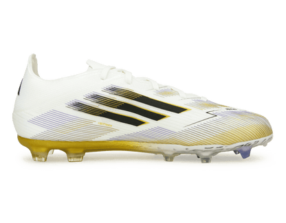 adidas Kids F50 Elite FG White/Black/Gold