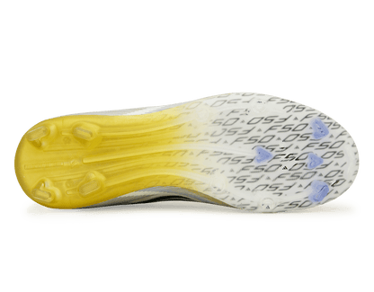 adidas Kids F50 Elite FG White/Black/Gold