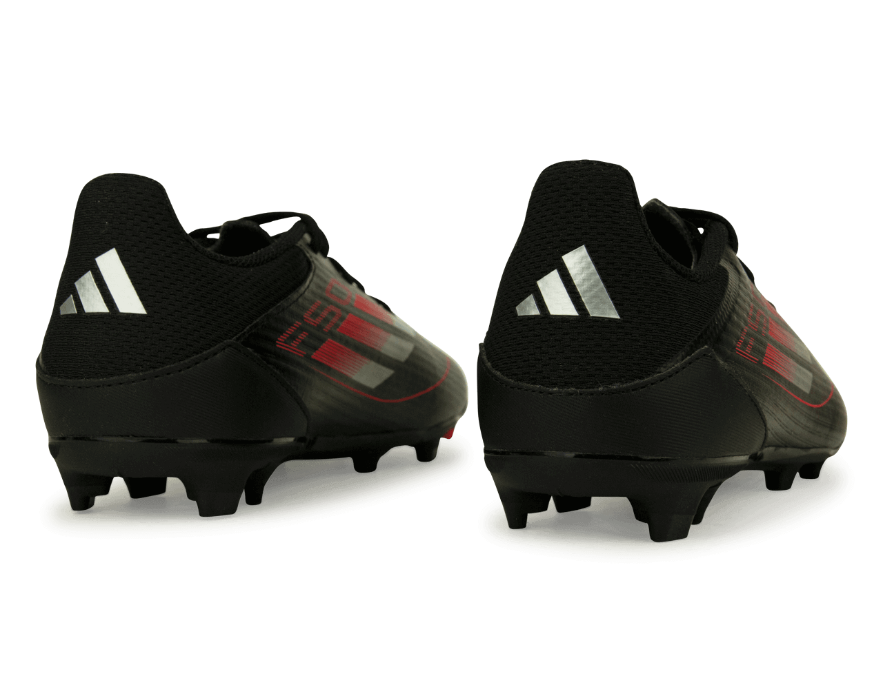 adidas Kids F50 League FG/MG Black/Metallic/Red
