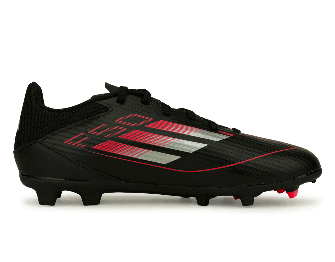 adidas Kids F50 League FG/MG Black/Metallic/Red