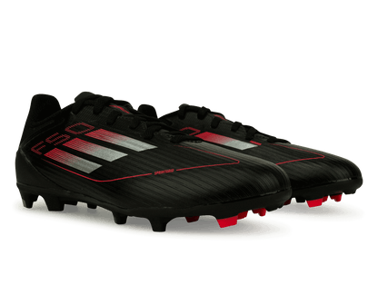 adidas Kids F50 League FG/MG Black/Metallic/Red