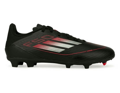 adidas Kids F50 League FG/MG Black/Metallic/Red