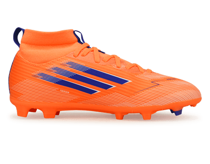 adidas Kids F50 League FG/MG Orange/Lucid Blue