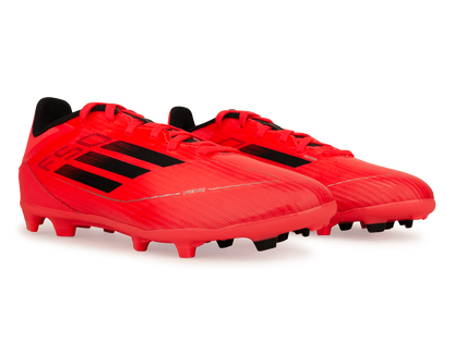 adidas Kids F50 League FG/MG Turbo/Aurbla/Platinum