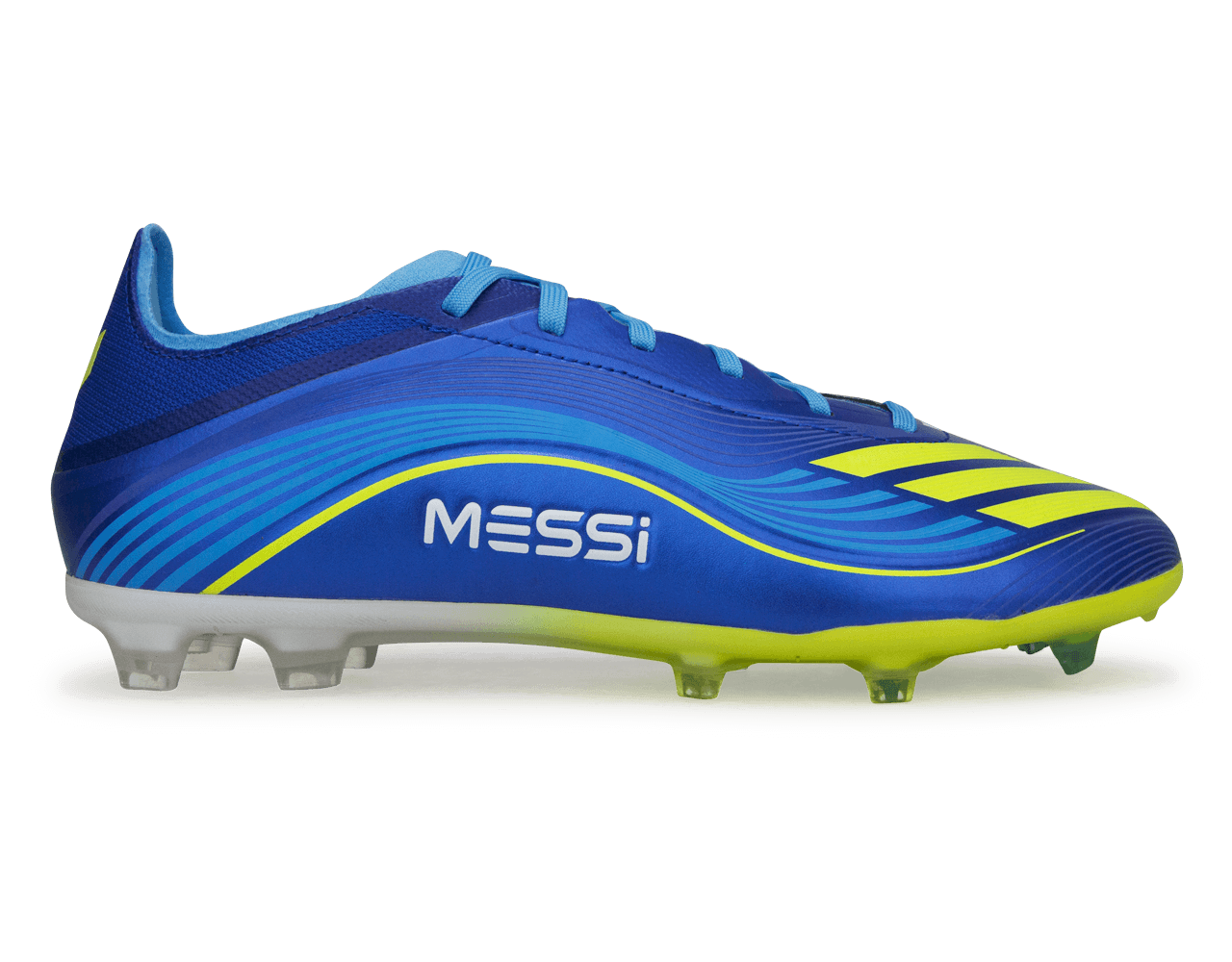 adidas Kids F50 Messi Elite FG Sea Blue/Solar Yellow
