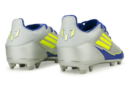 adidas Kids Messi F50 Elite FG Silver/Volt/Blue