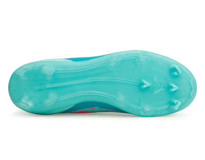 adidas Kids F50 League Messi FG/MG Flash Aqua/Pink