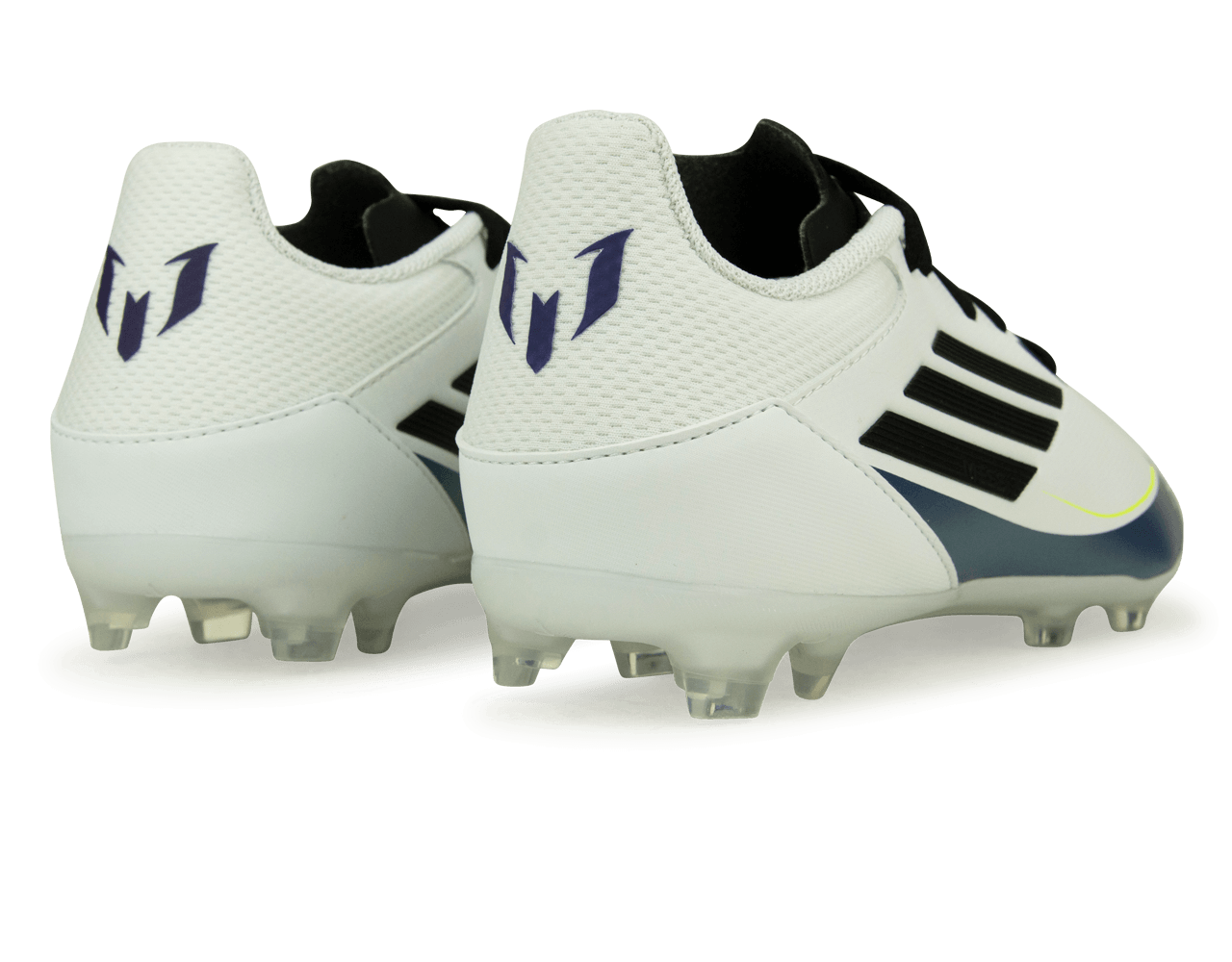 adidas Kids F50 League Messi FG/MG White/Black/Purple