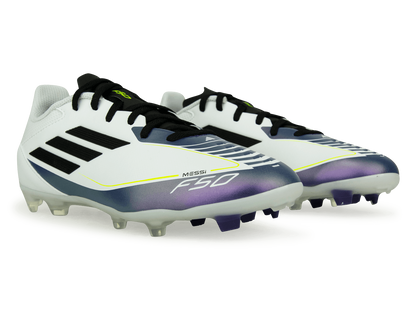 adidas Kids F50 League Messi FG/MG White/Black/Purple