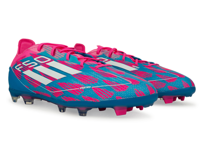 adidas Kids F50 Pro FG Pink/White/Blue