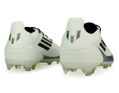adidas Kids F50 Pro Messi FG White/Black/Purple