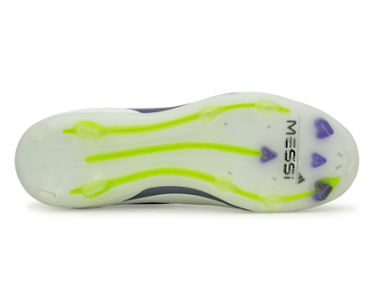 adidas Kids F50 Pro Messi FG White/Black/Purple