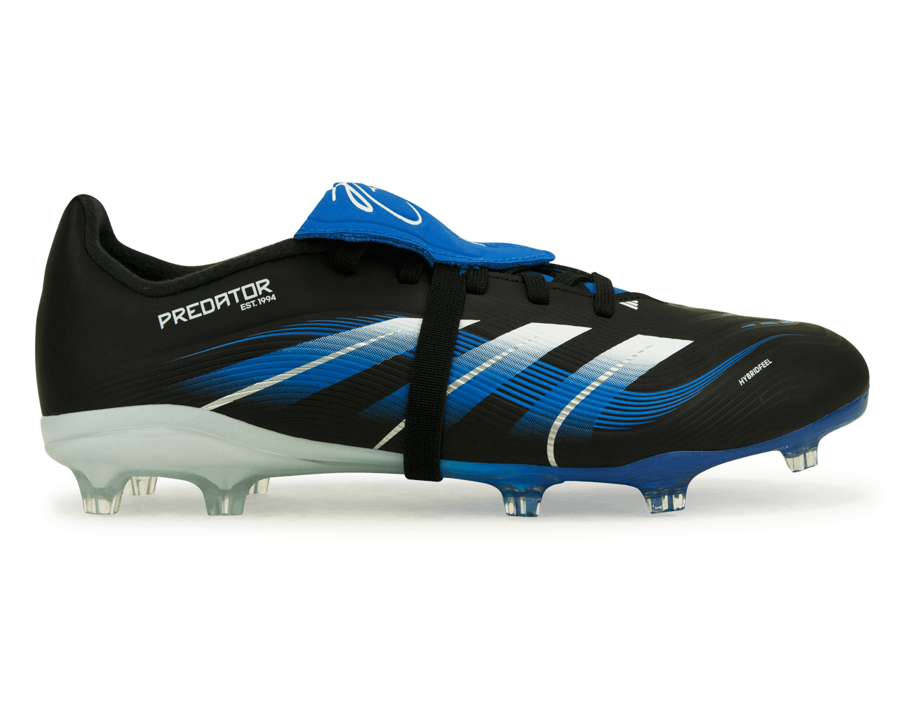 adidas Kids Jude Bellingham Predator League Foldover Tongue FG Black/blue