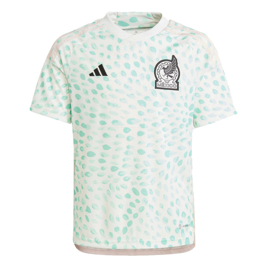 adidas Kids Mexico 2023/24 Away Jersey White/Green