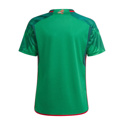 adidas Kids Mexico 2022 Home Jersey Vivid Green/Green