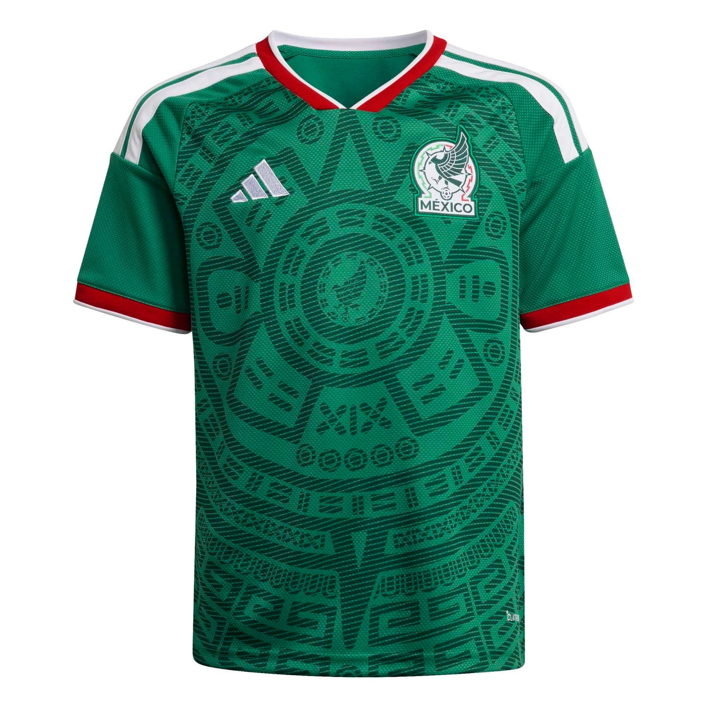 adidas Kids Mexico World Cup 2026 Home Jersey Green/White