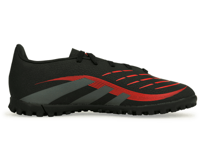 adidas Kid's Predator Club TF Core Black/Grey/Red