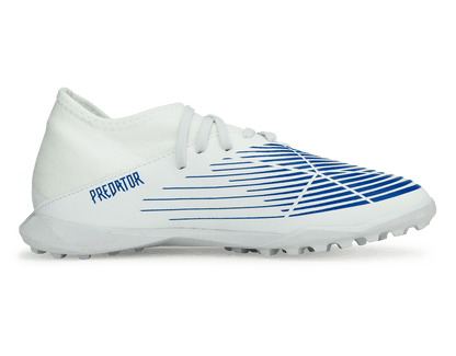 adidas Kids Predator Edge.3 TF White/Hi-Res Blue