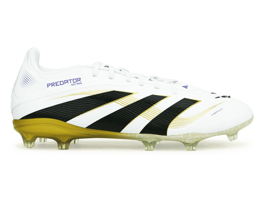 adidas Kids Predator Elite FG White/Black/Gold
