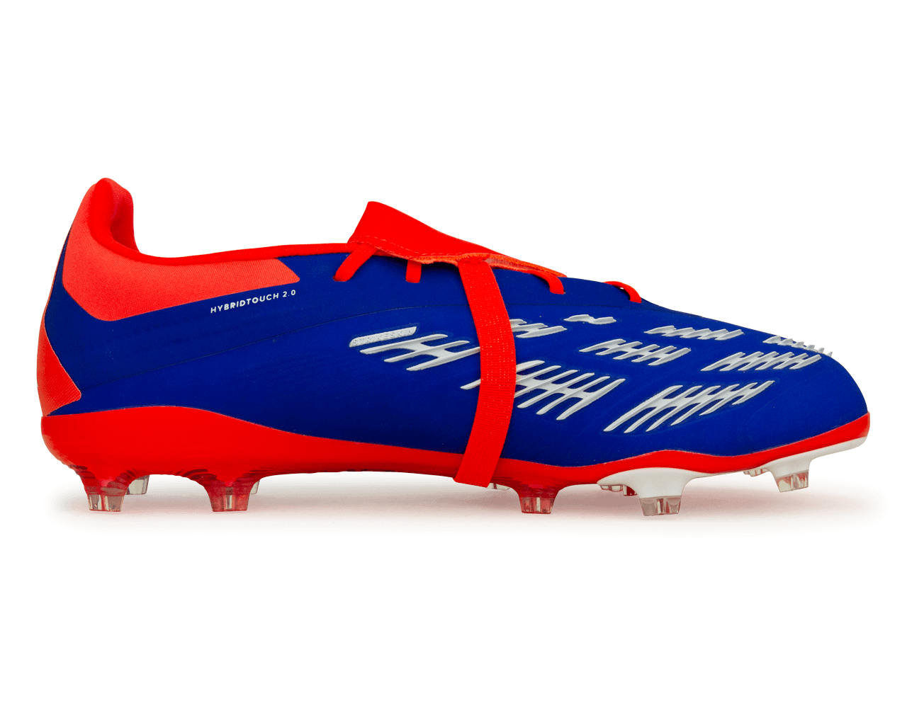 adidas Kids Predator Elite Foldover Tongue FG Lucid Blue/White/Solar Red
