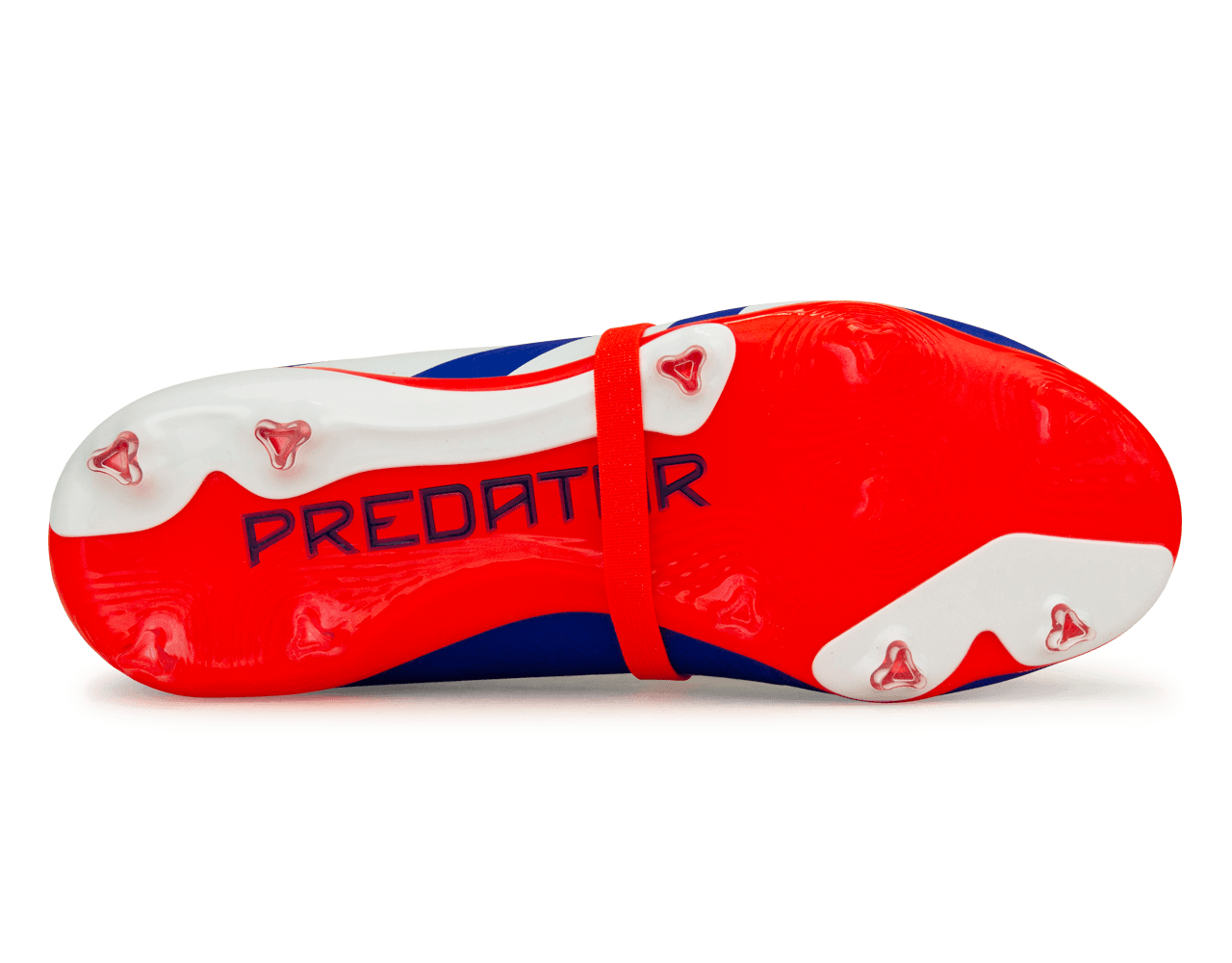 adidas Kids Predator Elite Foldover Tongue FG Lucid Blue/White/Solar Red