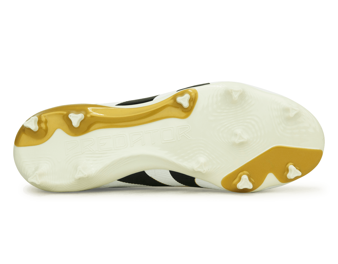 adidas Kids Predator League FG/MG White/Black/Gold