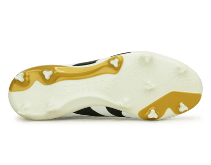 adidas Kids Predator League FG/MG White/Black/Gold