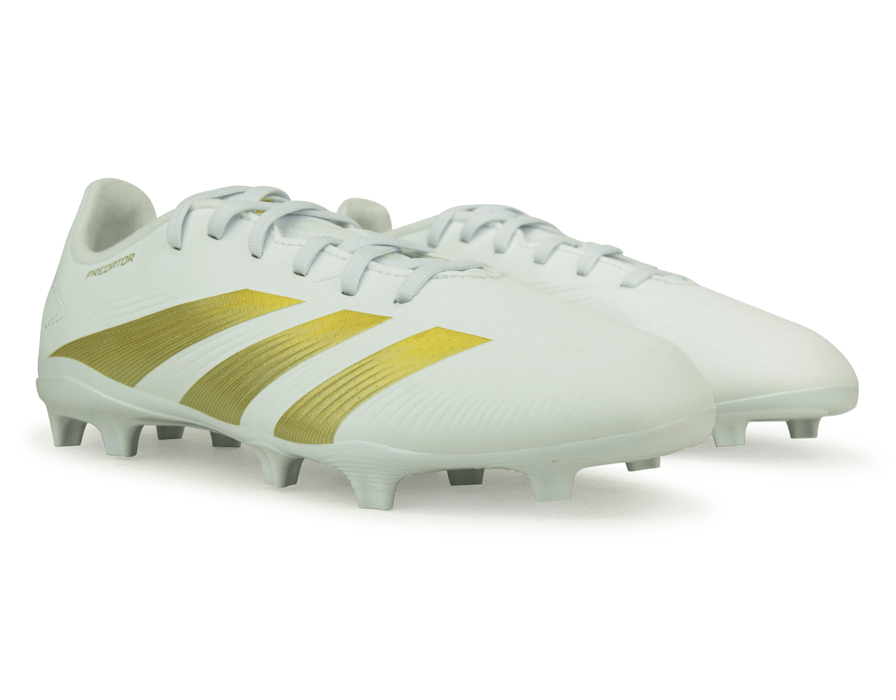 adidas Kids Predator League FG White/Gold