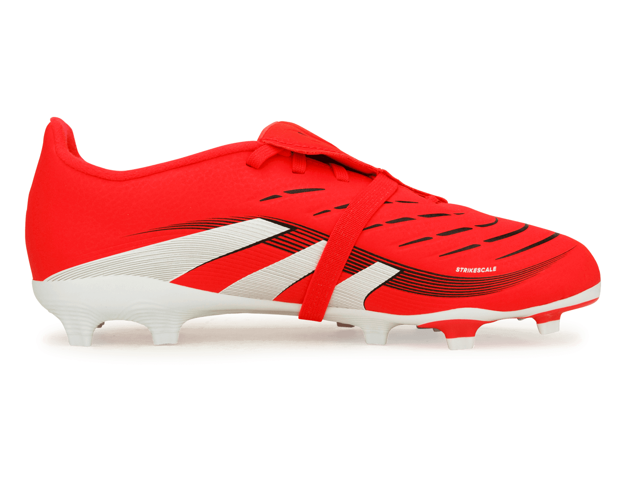 adidas Kids Predator League Foldover Tongue FG Red/White/Black