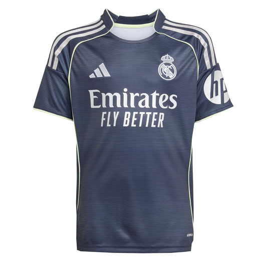 adidas Kids Real Madrid 2025/26 Away Jersey Legend Ink/ White