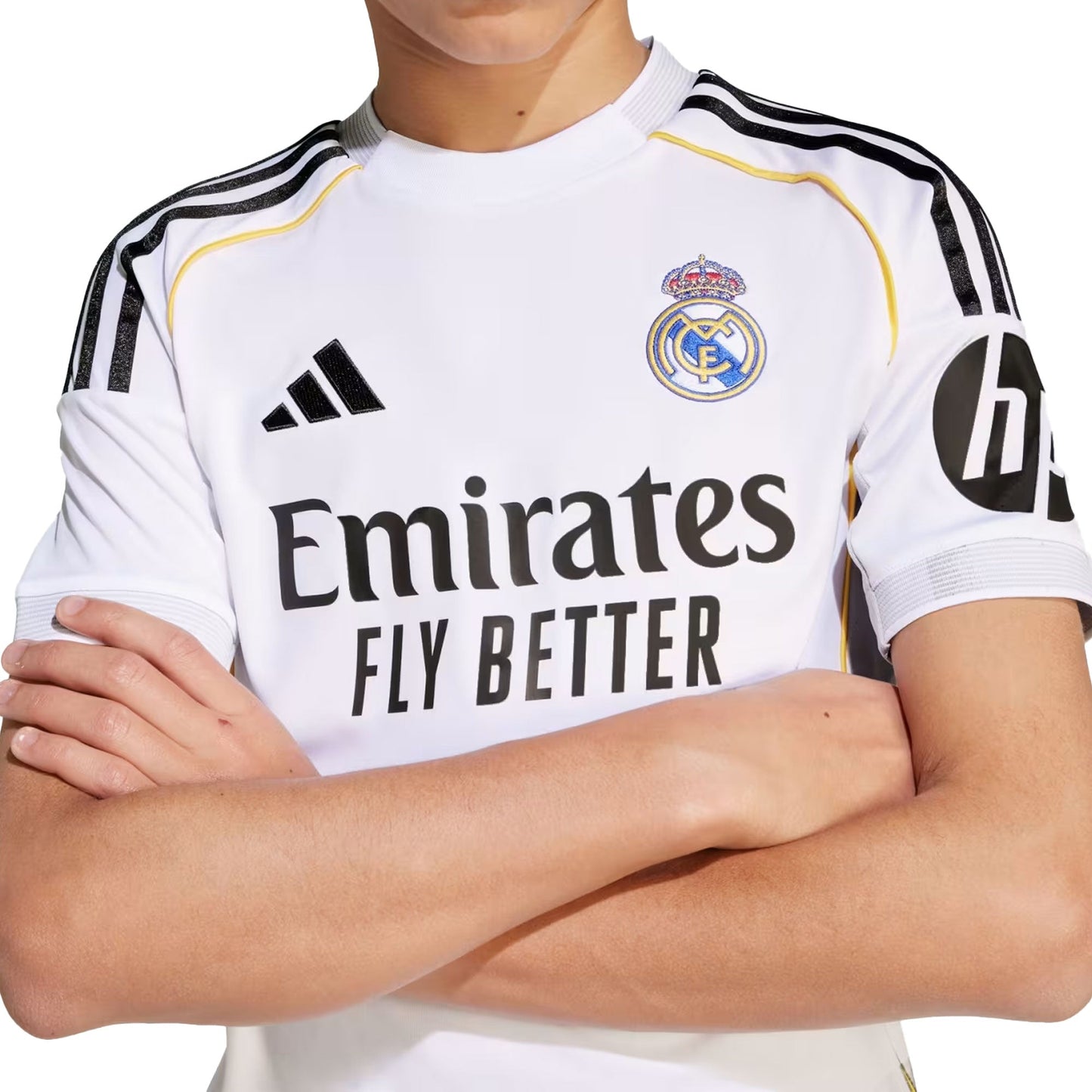 adidas Kids Real Madrid 2025/26 Home Jersey White