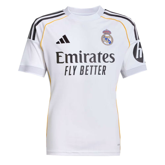 adidas Kids Real Madrid 2025/26 Home Jersey White