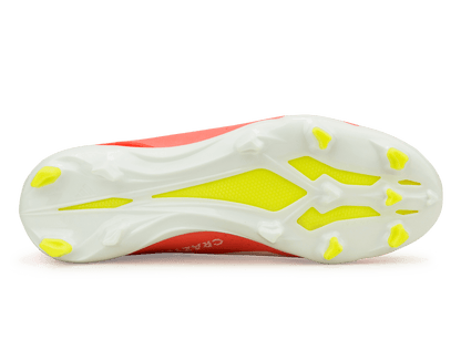 adidas Kids X Crazyfast League FG Solar Red/White