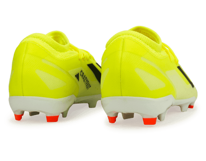 adidas Kids X Crazyfast League FG Solar Yellow/Core Black
