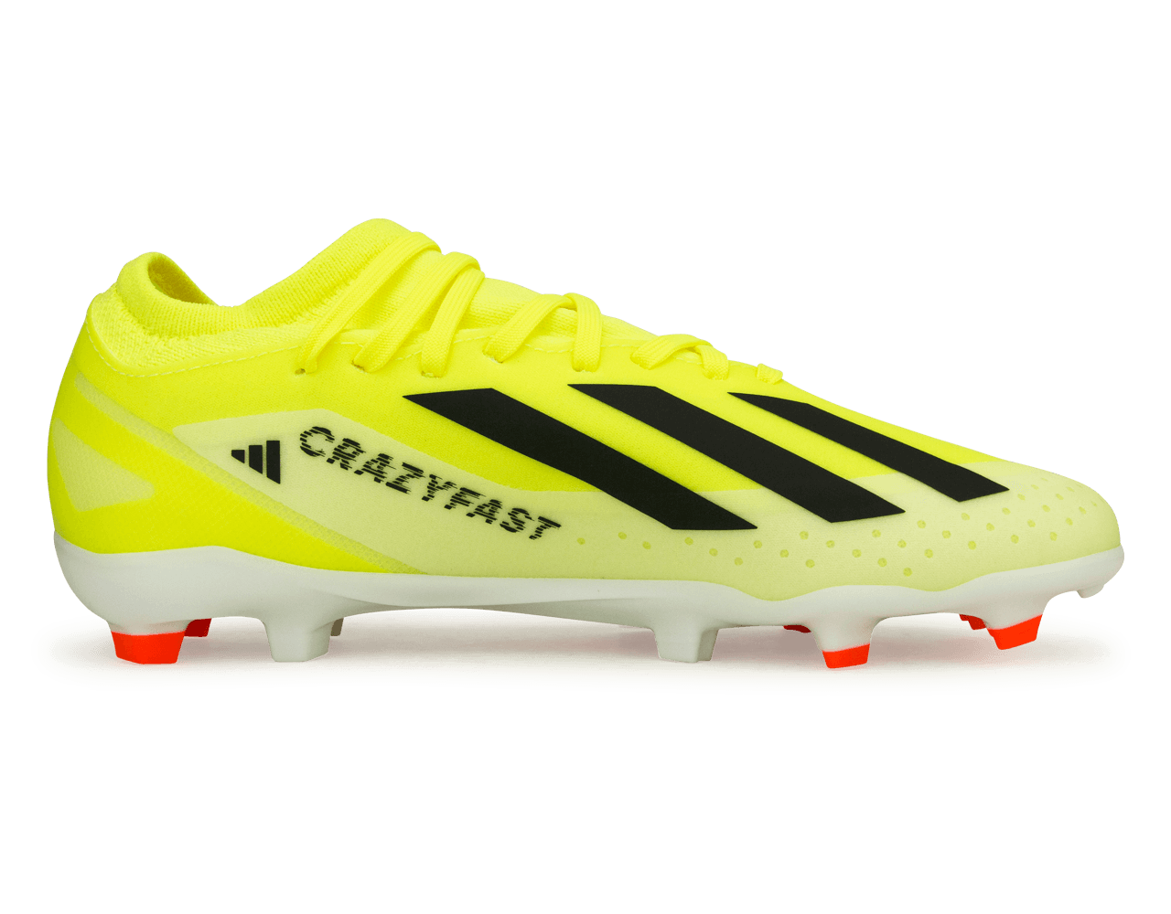 adidas Kids X Crazyfast League FG Solar Yellow/Core Black