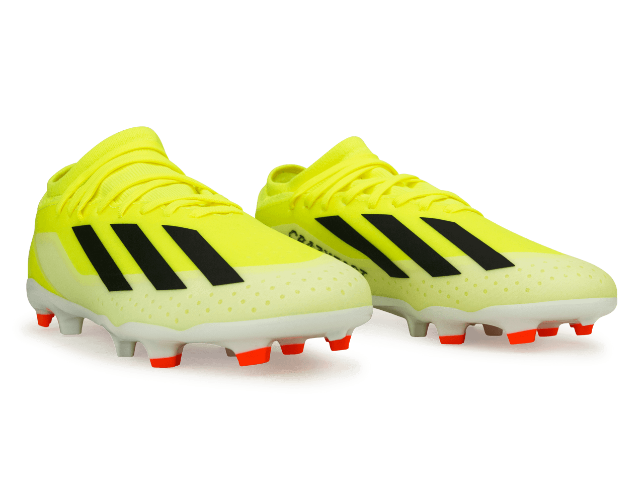 adidas Kids X Crazyfast League FG Solar Yellow/Core Black