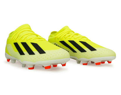 adidas Kids X Crazyfast League FG Solar Yellow/Core Black