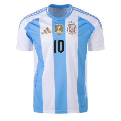 adidas Men's Argentina 2024/25 Home Jersey w/ Maradona #10 Printing