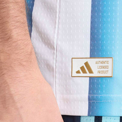 adidas Men's Argentina World Cup 2026 Authentic Home Jersey White/Sky Blue