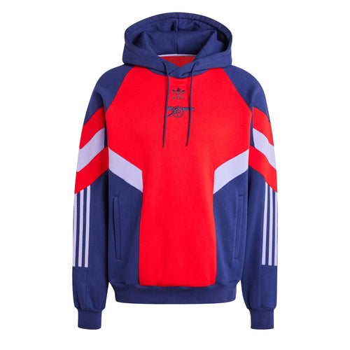 adidas Men's Arsenal Originals 2024/25 Hoodie Night Sky/Red