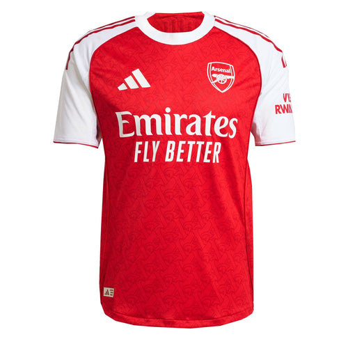 adidas Men's Arsenal 2025/26 Authentic Home Jersey Red/White