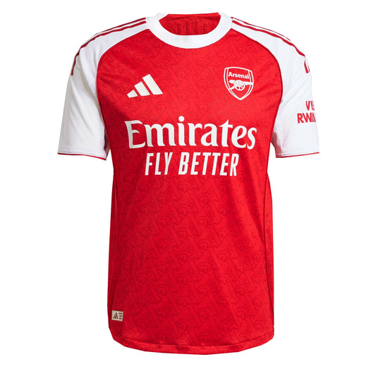 adidas Men's Arsenal 2025/26 Authentic Home Jersey Red/White