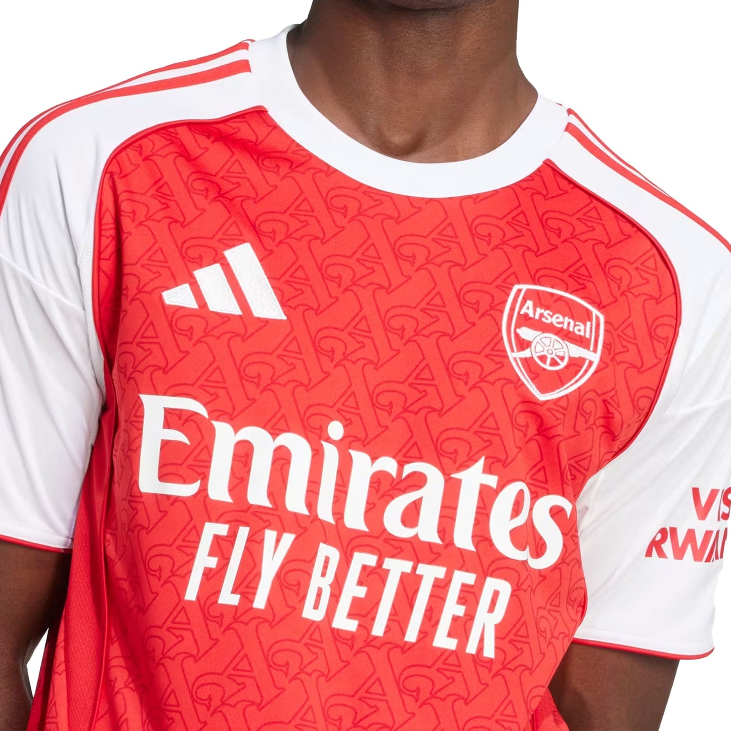 adidas Men's Arsenal 2025/26 Home Jersey Red/White
