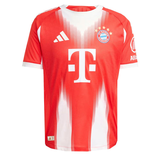 adidas Men's Bayern Munich 2025/26 Authentic Home Jersey Red/White