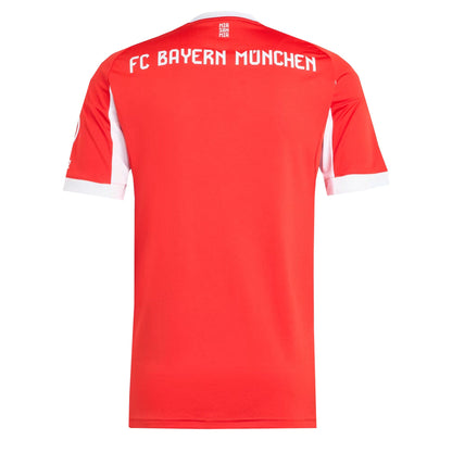 adidas Men's Bayern Munich 2025/26 Home Jersey Red/White