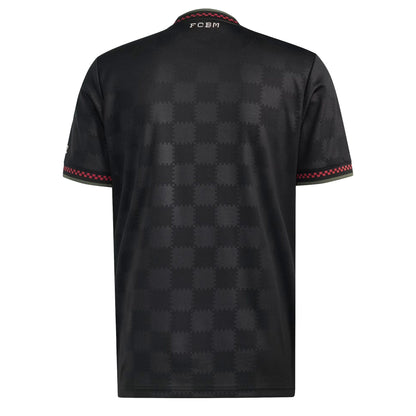 adidas Men's Bayern Munich 2025/26 Third Jersey Black/Halivo